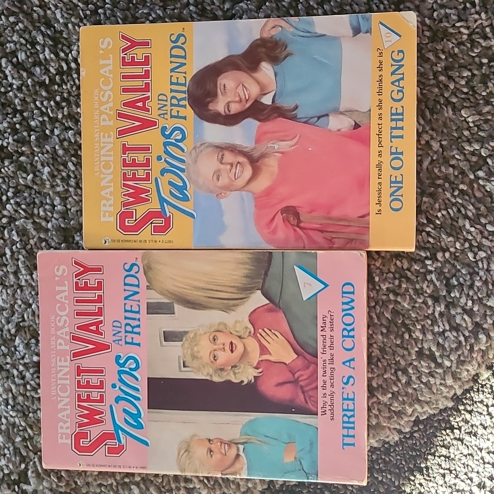 80s 90s sweet valley twins and friends books